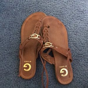 Brown sandals
